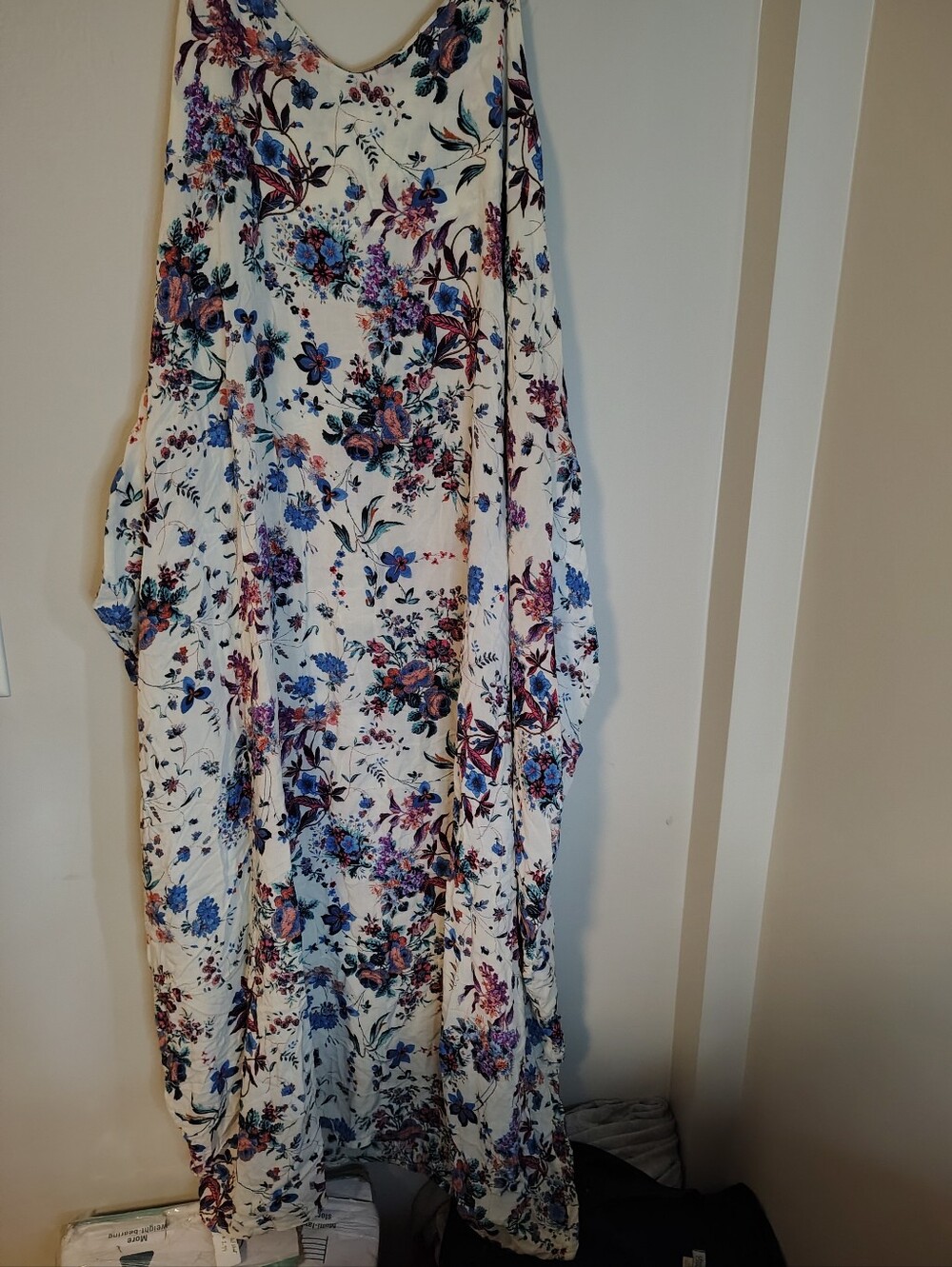ZANZEA Collection Floral Maxi Dress Size XL Boho Cottagecore Flowy Viscose